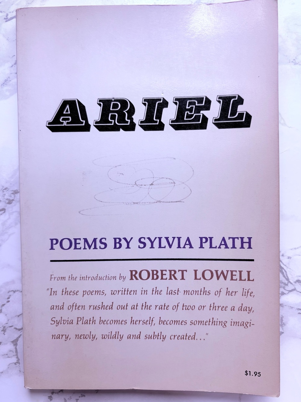 Ariel Poems by Sylvia Plath 1965 Paperback Edition RARE VINTAGE